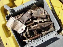 22pc Burndy GAR1926 BRONZE DIRECT BURIAL GROUND CLAMPs Combo +Power BOX