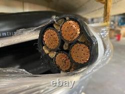 240 FT Southwire 500 KCMIL 4C Direct Burial Copper Cable Wire 600V THHN THWN
