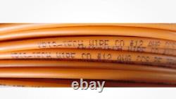 2500ft SPOOL KRIS-TECH 12-AWG DIRECT BURIAL TRACER WIRE ORANGE SOLID COPPER/CLAD