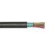 250' 19 Awg 6 Pair Pe-39 Outside Plant Direct Burial Telephone Cable Black