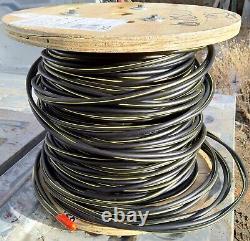 250' Claflin 6-6 ga. 2-conductor Aluminum URD Direct Burial Cable 600V