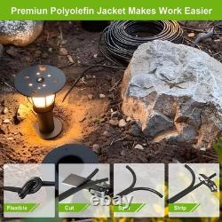 250 FT. Black 10/2 Stranded Bare Copper Direct Burial Low-Voltage Lighting Wire