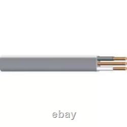 250 Ft. 12/2 Gray Solid CU UF-B WithG Copper Wire Outdoor Direct Burial 600 Volt