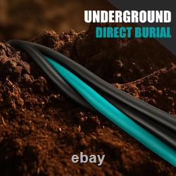 25' 4/0-4/0-2/0-4 Aluminum Mobile Home Feeder Cable, 600V Aluminum Direct Burial