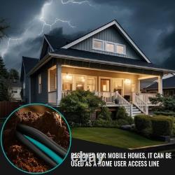 2-2-2-4 Feeder Aluminum Service Entrance Cable 600V Aluminum Direct Burial Un