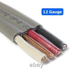 3 Wire with ground, 12 gauge, 300ft, Direct Burial, UF feeder wire