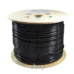 400ft Cat6a Stp Shielded Direct Burial Cable 23awg Solid Copper Wire 550mhz
