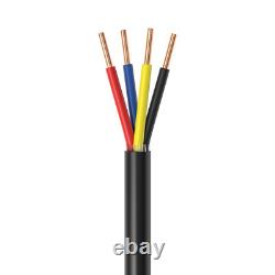 500FT Alarm Security Cable Outdoor 18AWG SOLID CCA 18/4 Direct Burial Bulk Wire
