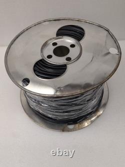 500 Ft. 18/5 Black Solid Copper Direct Burial Sprinkler Wire, Southwire 49275145