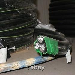 500' Triplex Aluminum Cable URD 4/0-4/0-1/0 Direct Burial Wire 600V