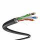 500ft Cat6 Sf/utp Shielded 550mhz Direct Burial Wire 23awg Cmx Cable Outdoor
