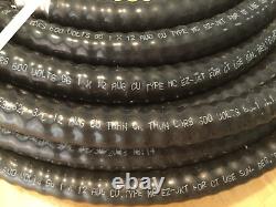 50Ft 12/3 12AWG Copper Wire THHN/THWN Aluminum MC PVC Coated Direct Burial Cable