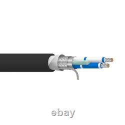 50' Belden 3105DB 22 AWG 1 Pair Shielded PLTC RS-485 Direct Burial Cable 300V