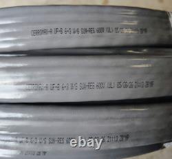50 Ft 6/3 UF-B withGround UNDERGROUND FEEDER DIRECT BURIAL Power Feed Cable Wire
