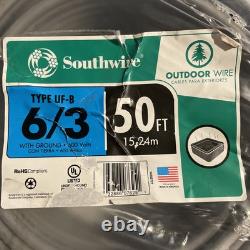 50 Ft Roll 6 3 UF-B (Direct Burial)