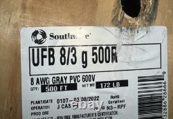 70 ft 8/3 UF-B WG Underground Feeder Direct Burial Wire/Cable