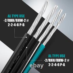75' 2-2-4-6 Aluminum Mobile Home Feeder Cable, 600V Direct Burial Wire