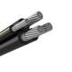 75' Tulsa 4-4-4-4 Aluminum Urd Direct Burial Cable (85 Amp) 600v