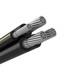 80' Rust 250-250-250-3/0 Aluminum Urd Direct Burial Cable (250 Amp) 600v