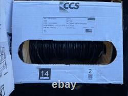 850' Direct Burial 14AWG 2 Conductor Bare Copper Non-Shielded Non-Plen Cable
