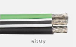 85' 2-2-2-4 Aluminum Mobile Home Feeder Direct Burial Cable (100 Amp) 600V