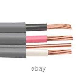 8/3 UF-B Wire, Underground Feeder and Direct Earth Burial Cable 50Ft Cut