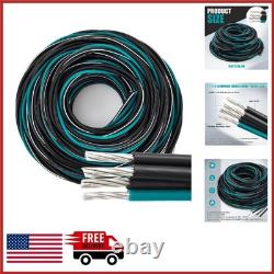 Aluminum Direct Burial Wire 100' 4-Core 600V for Mobile Home Power Supply