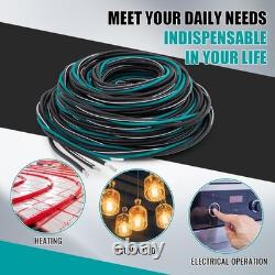 Aluminum Direct Burial Wire 100' 4-Core 600V for Mobile Home Power Supply