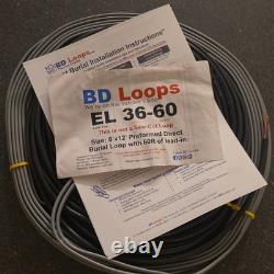 BD Loops EL 36-60 Direct Burial Preformed Loop Cable 6x12 with60 ft Lead-In