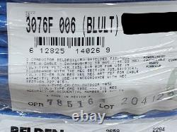 Belden 3076F 18/1P Shielded Twist Pair Profibus PA PLTC-ER Direct Burial IS Blue