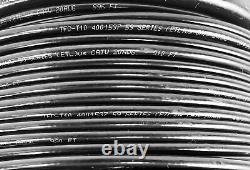 Black Direct Burial Wire Cable 20 AWG TFC-T10 Approx 1000 ft