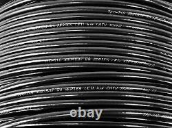 Black Direct Burial Wire Cable 20 AWG TFC-T10 Approx 1000 ft