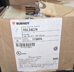 Box 10- Burndy YGL34C29 HYGRID 250-500 GRD Grounding Equipment Direct Burial