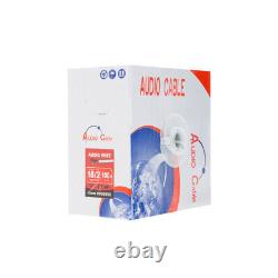 Bulk Speaker Cable In Wall Cl2 / Outdoor 12AWG 14AWG 16AWG 250ft 500ft Lot
