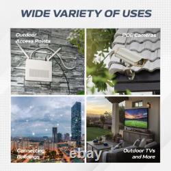 CAT6 FTP 1000FT OUTDOOR 23AWG Solid Direct Burial Wire Ethernet Network Cable