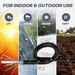 CAT6 UTP 1000FT OUTDOOR 23AWG Solid Direct Burial Wire Ethernet Network Cable