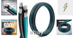 Cable 25Ft Aluminum Mobile Home Feeder Direct Burial Heavy Duty 4 Wire