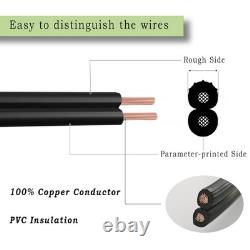 Cableague 16/2 Low Voltage Wire 250ft 16AWG 2-Conductor Direct Burial Waterproof
