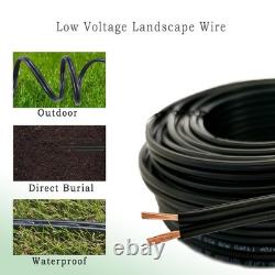 Cableague 16/2 Low Voltage Wire 250ft 16AWG 2-Conductor Direct Burial Waterproof