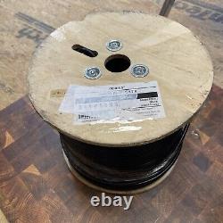 Cat6 24/4pr (UTP) Direct Burial Outdoor 500 Reel Black