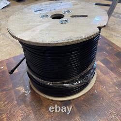 Cat6 24/4pr (UTP) Direct Burial Outdoor 500 Reel Black