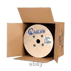 Cat6 Cable 1000ft Outdoor Waterproof Direct Burial Ethernet 23AWG Solid Copper