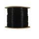 Cat. 6 Utp 23awg Outdoor Gel-fill Direct Burial Cable (black), 1000ft