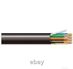 Cerrowire 500 ft. 18/7 Black Solid Copper Sprinkler Wire Brand New