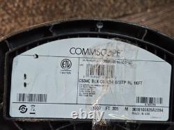Commscope 1000 ft CS34O 24/4P Cat6 UTP Gel-Filled Direct Burial PE Cable Black