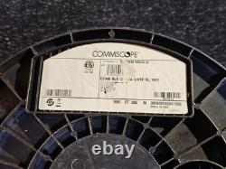 Commscope 1000 ft CS34O 24/4P Cat6 UTP Gel-Filled Direct Burial PE Cable Black