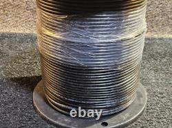 Commscope 1000 ft CS34O 24/4P Cat6 UTP Gel-Filled Direct Burial PE Cable Black