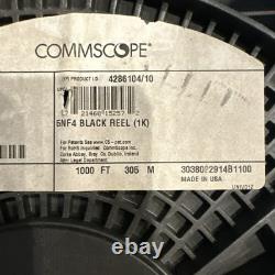 Commscope 5NF4 24/4P Cat/5e UTP Gel-Filled Direct Burial PE Cable Black /300ft