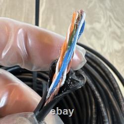 Commscope 5NF4 24/4P Cat/5e UTP Gel-Filled Direct Burial PE Cable Black /300ft