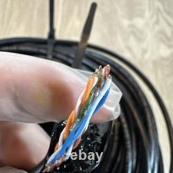 Commscope 5NF4 24/4P Cat/5e UTP Gel-Filled Direct Burial PE Cable Black /300ft